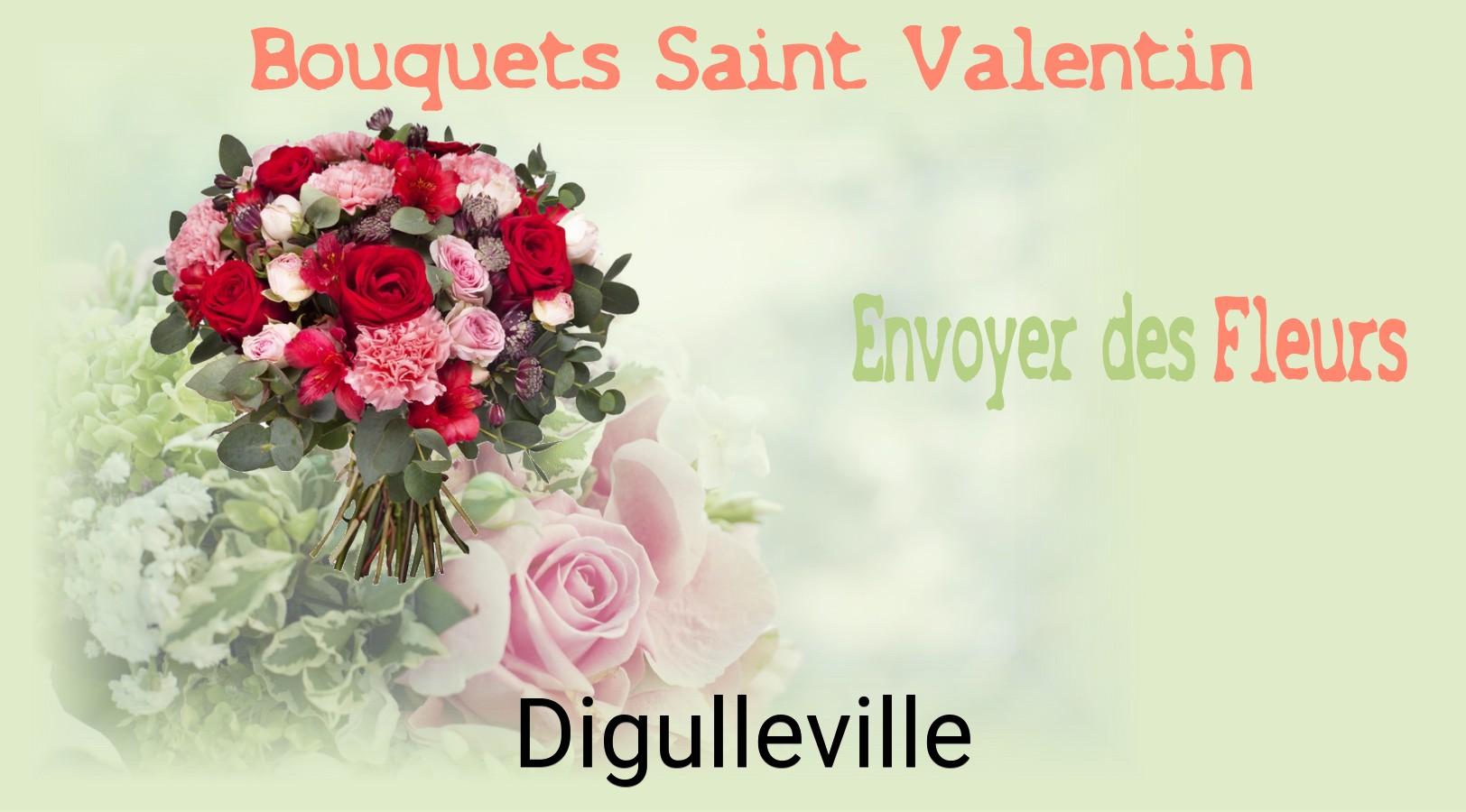 Roses de Saint-Valentin livrées à Digulleville